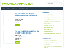 Tablet Screenshot of gregceoblog.com